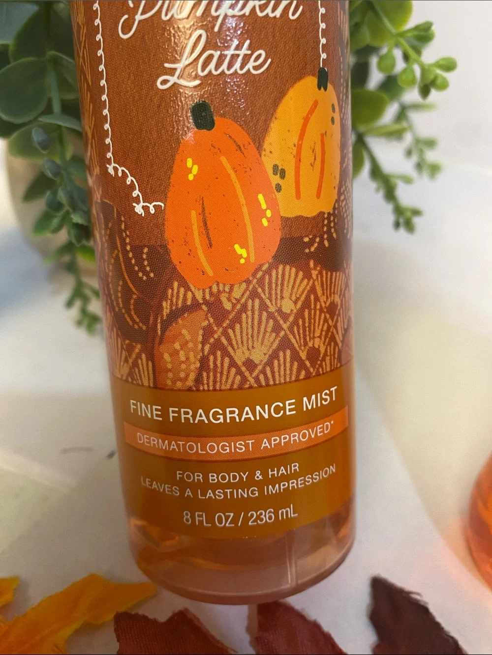 “Marshmallow Pumpkin Latte” Bath & Body Works New 3-Pc Set